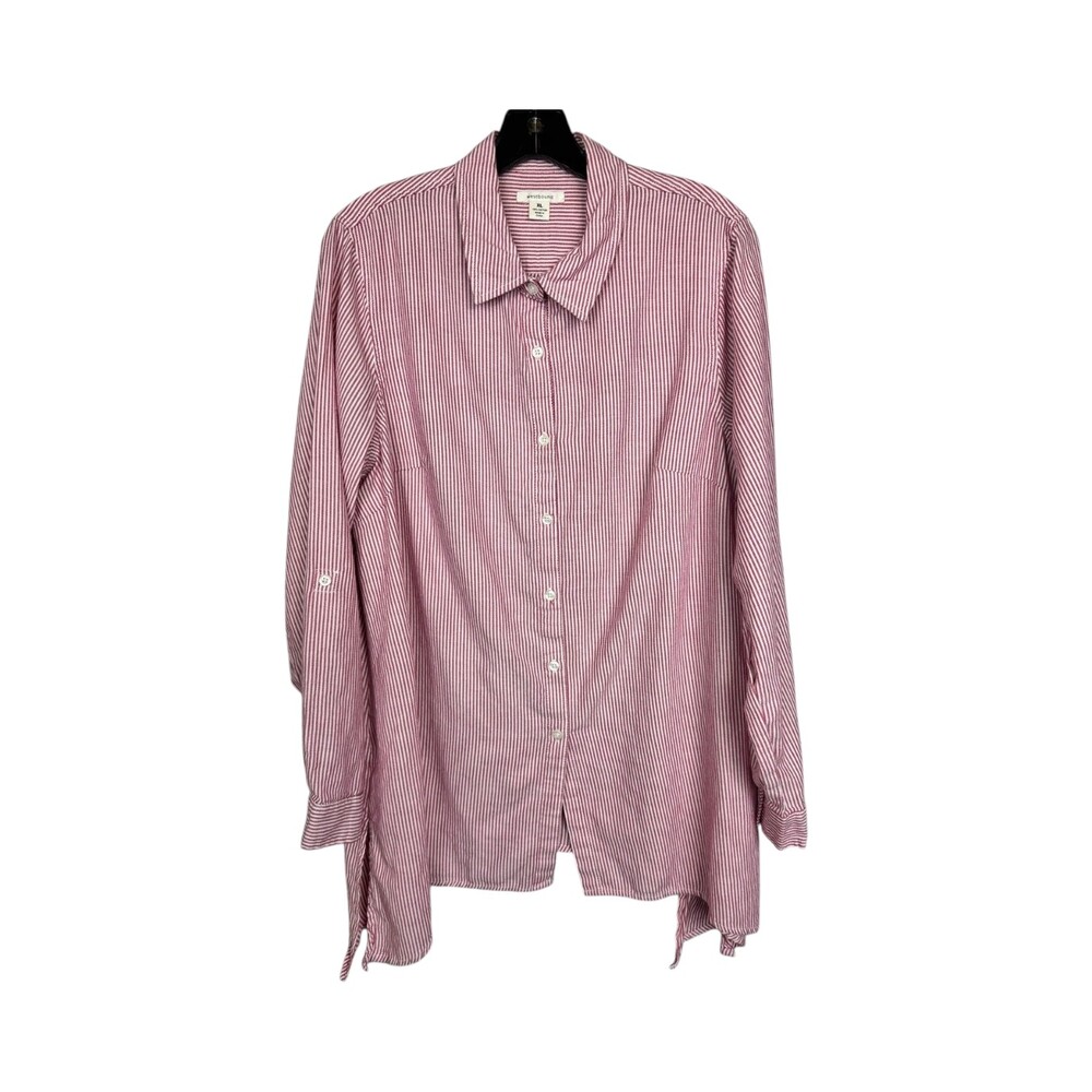 Westbound Long Sleeve Button Up Shirt Women's Size XL